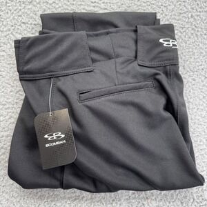 Boombah Black Baseball Softball Pants Size 28x20 Double Knee
